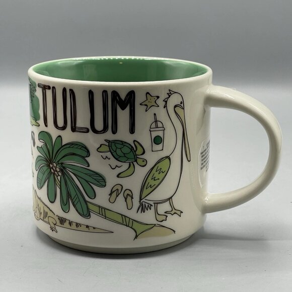 Starbucks Mexico Been There Series Collectible Ceramic Mug Tulum 14Oz Retail Box - Picture 7 of 9